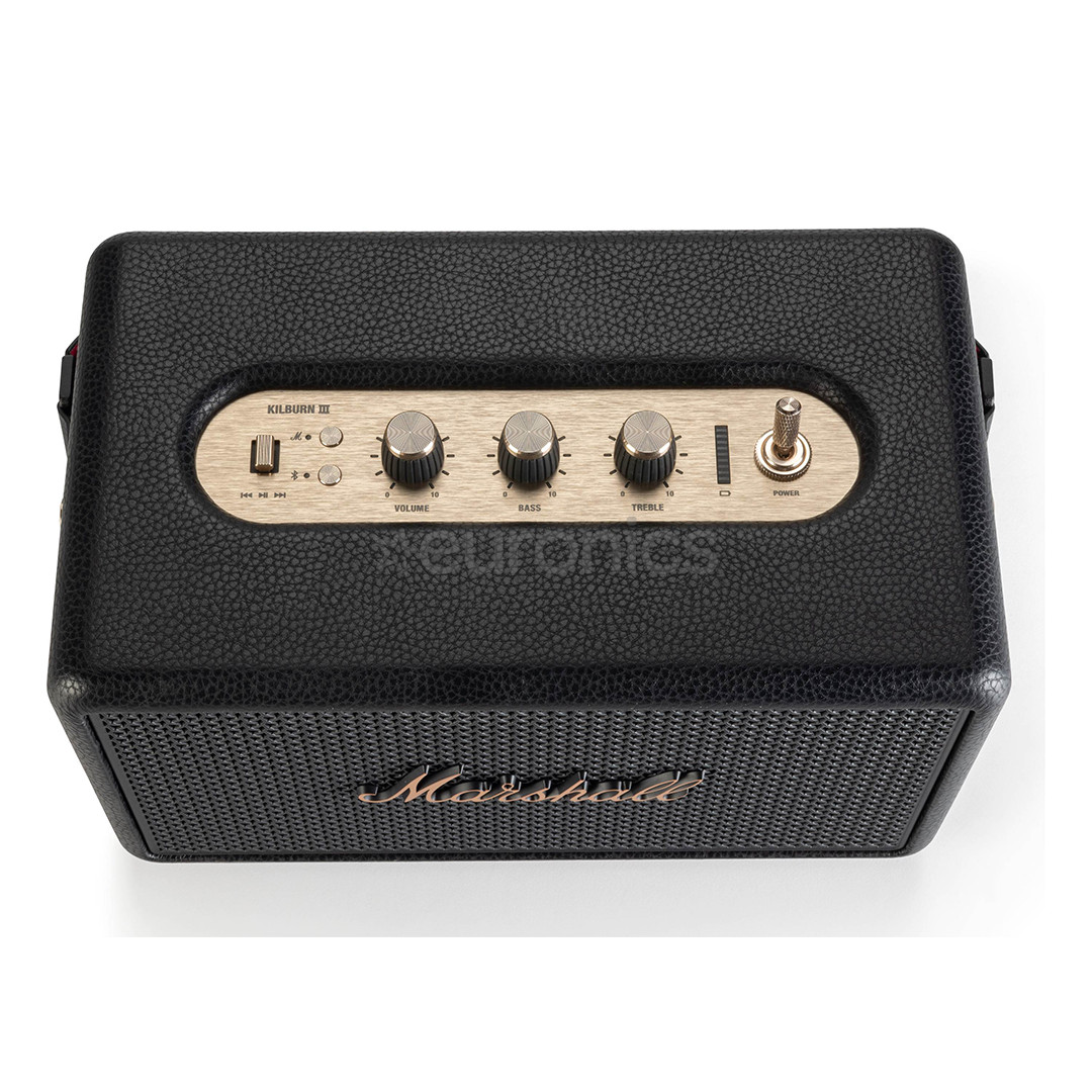 Marshall Kilburn III, must/vask - Kaasaskantav juhtmevaba kõlar