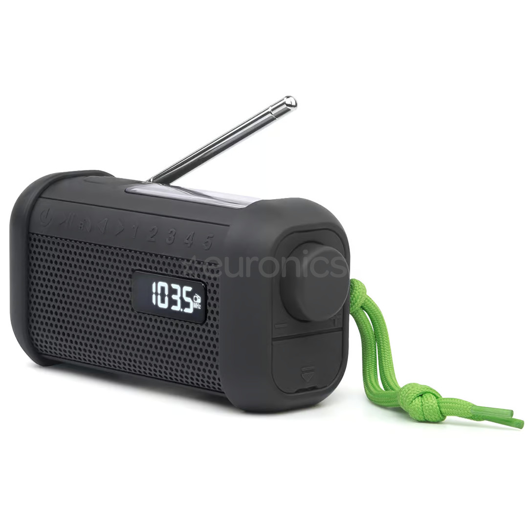 Muse MH-08 MB, Bluetooth, must - Kaasaskantav raadio
