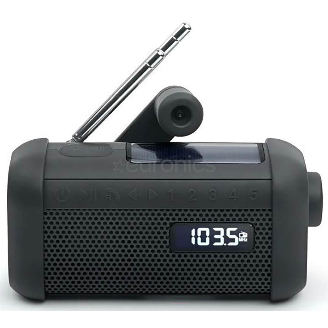 Muse MH-08 MB, Bluetooth, must - Kaasaskantav raadio