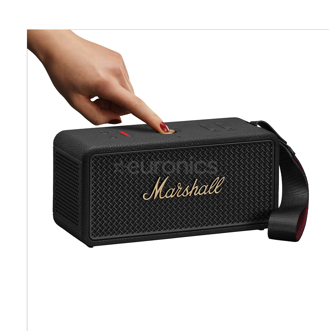 Marshall Middleton II, black/brass - Portable wireless speaker