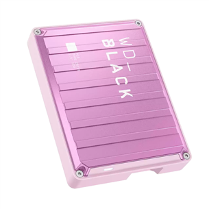 Western Digital WD_BLACK P10 Game Drive, 4 TB, roosa - Väline kõvaketas WDBZ7D0040BPK-WESN