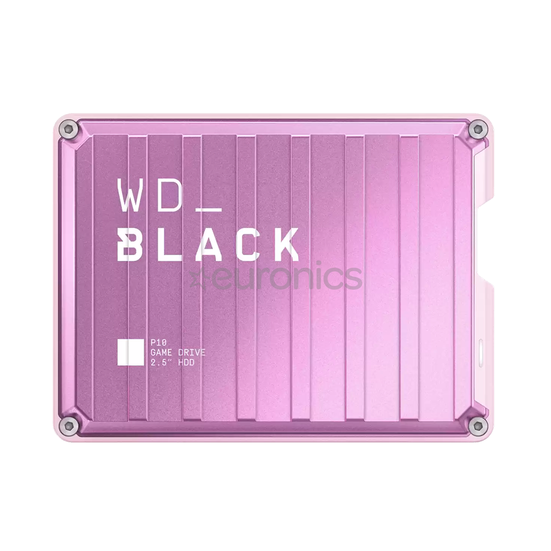 Western Digital WD_BLACK P10 Game Drive, 4 TB, roosa - Väline kõvaketas