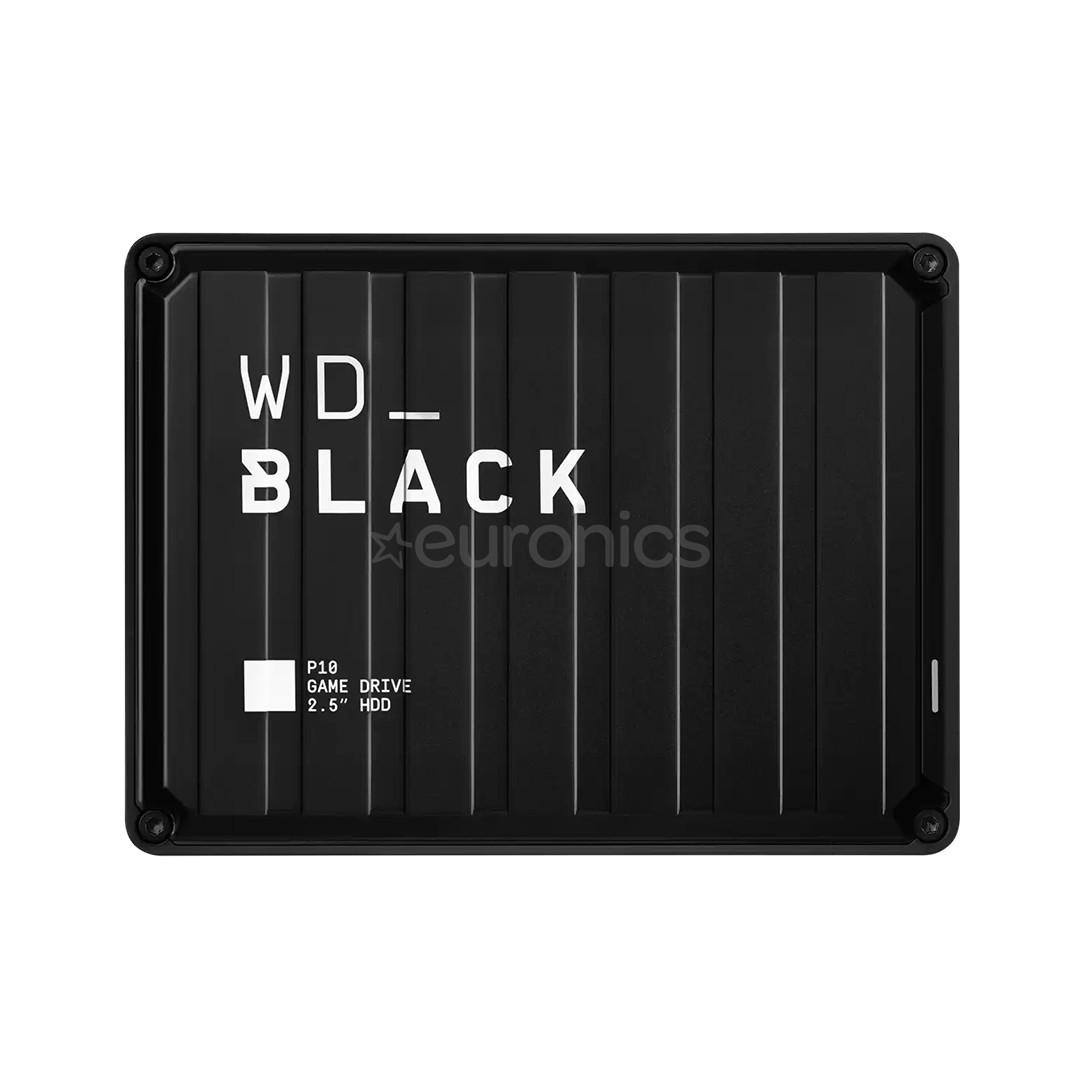 Western Digital WD_BLACK P10 Game Drive, 6 ТБ, черный - Внешний жесткий диск