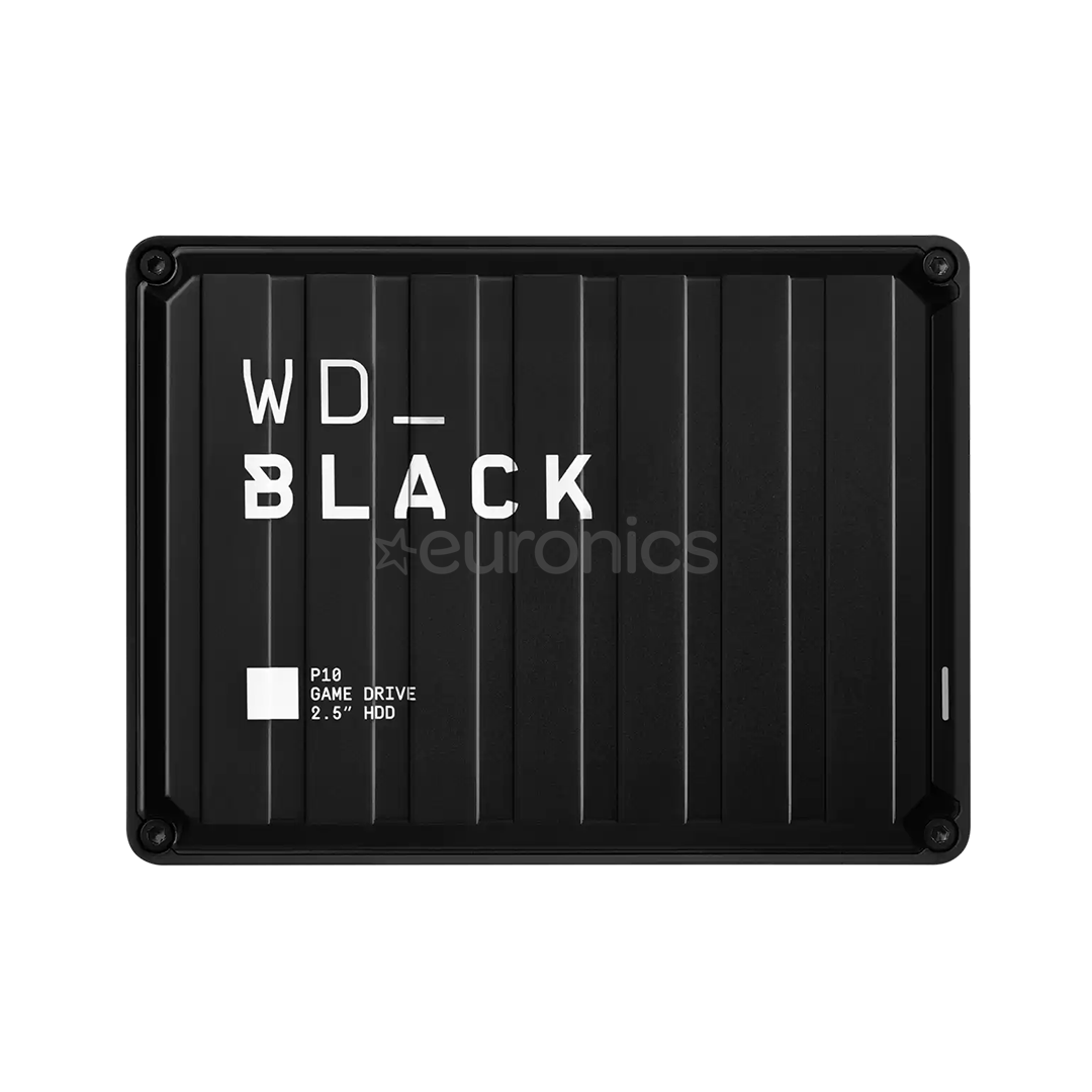 Western Digital WD_BLACK P10 Game Drive, 6 TB, black - External hard drive