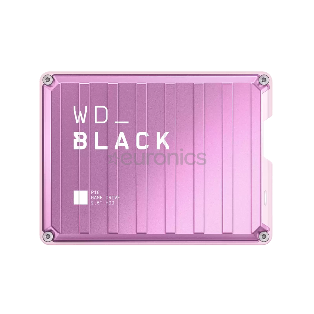 Western Digital WD_BLACK P10 Game Drive, 6 TB, roosa - Väline kõvaketas