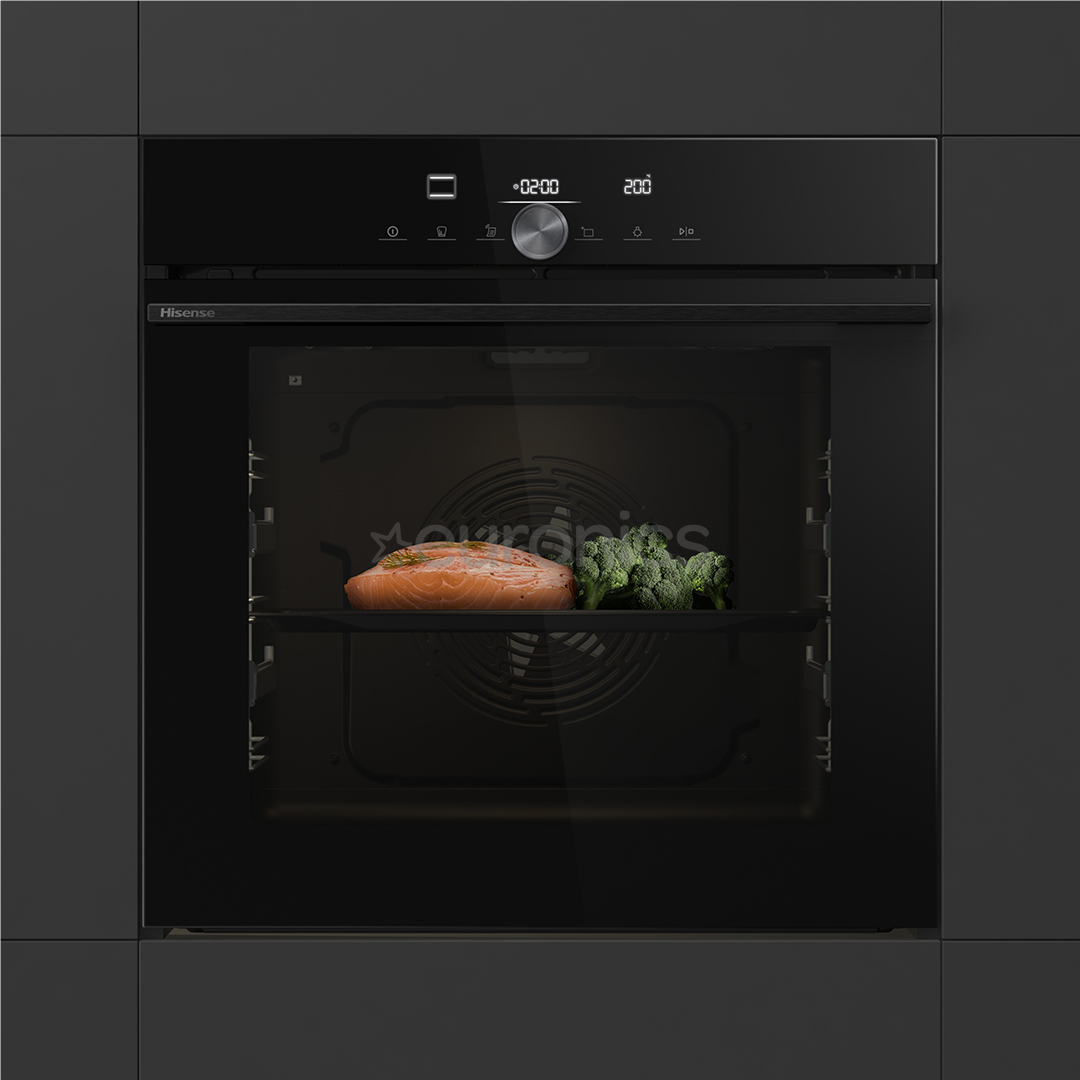Hisense, 77 L, must - Integreeritav ahi