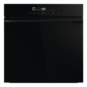 Hisense, 77 L, pürolüütiline puhastus, must - Integreeritav ahi