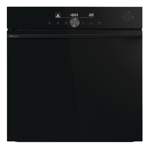 Hisense, 77 L, pürolüütiline puhastus, must - Integreeritav ahi BSA6633PBG8