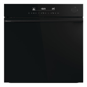 Hisense, 77 L, pürolüütiline puhastus, must - Integreeritav ahi BSA6634PBG8