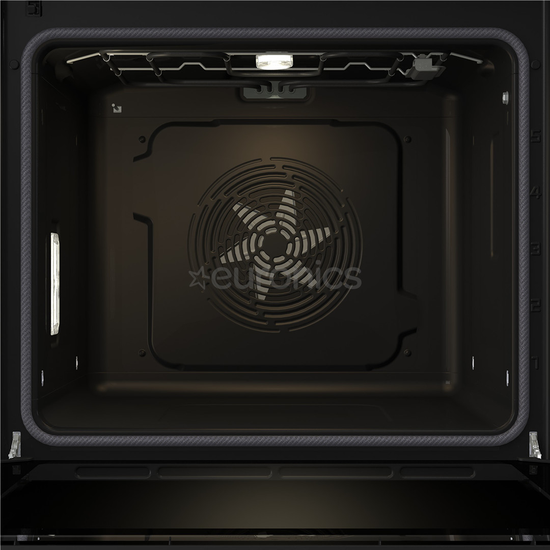 Hisense, 77 L, pürolüütiline puhastus, must - Integreeritav ahi