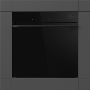 Hisense, 77 L, pürolüütiline puhastus, must - Integreeritav ahi