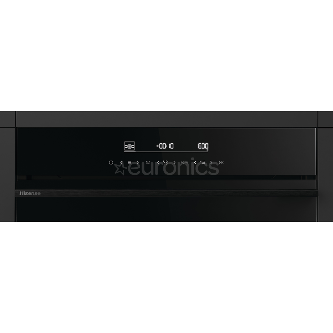 Hisense, 50 л, черный - Интегрируемый духовой шкаф с функией микроволн