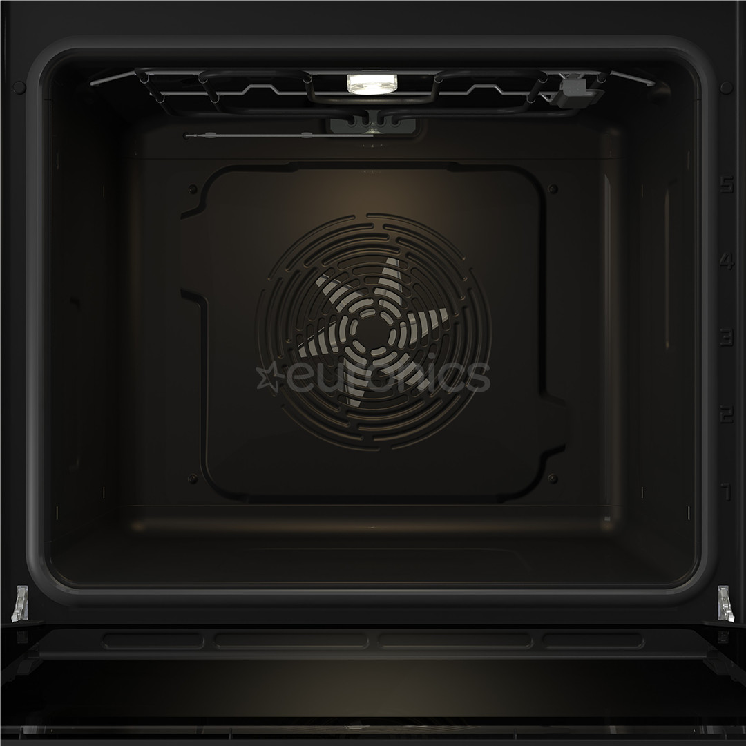 Hisense, 77 л, Steam Add Plus, черный - Интегрируемый духовой шкаф