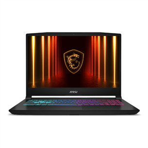 MSI Katana 15HX, 15,6'', 144 Hz, i7, 16 GB, 512 GB, RTX 5060, ENG, black - Notebook KTN15HX-B14WFK-073NL