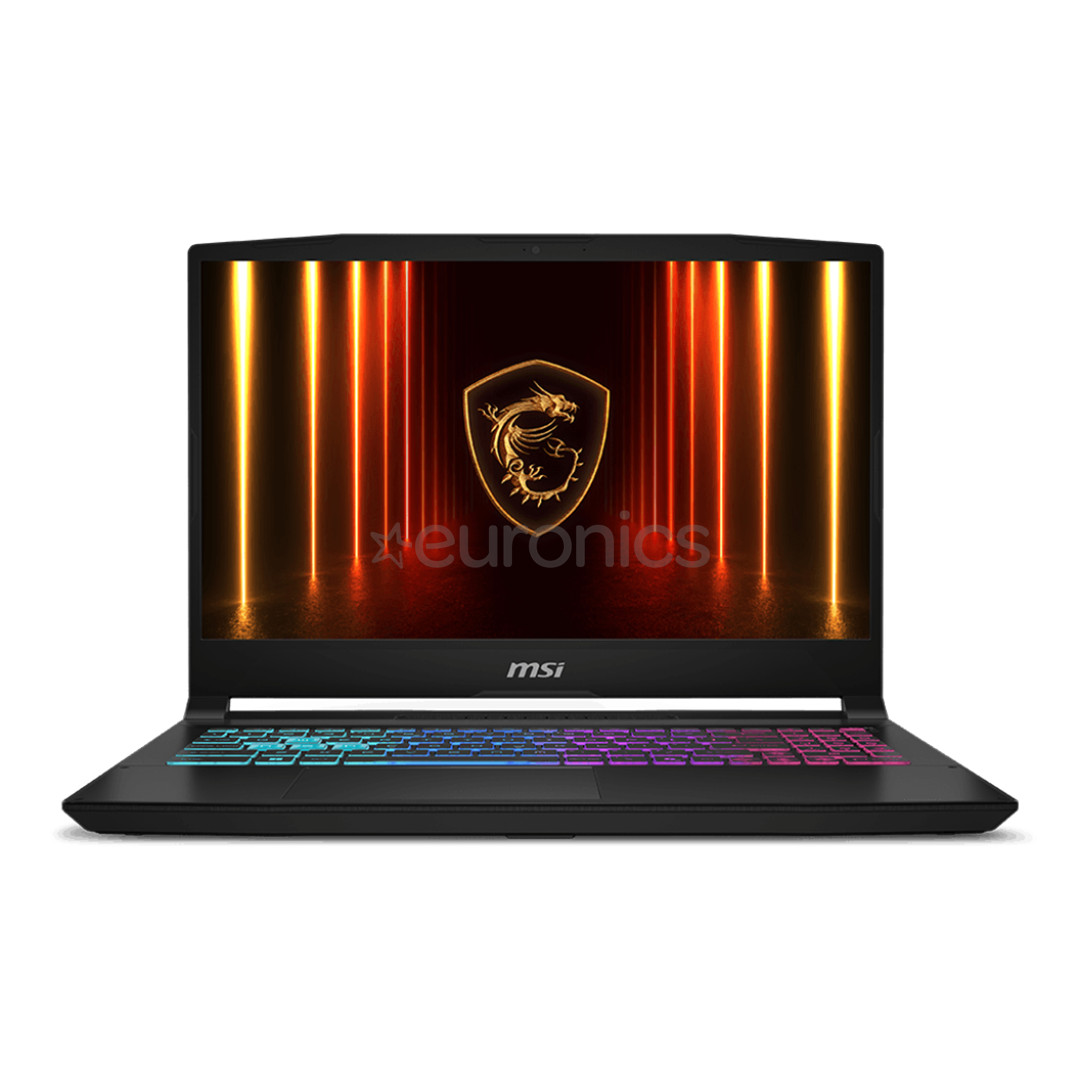 MSI Katana 15HX, 15,6'', 144 Hz, i7, 16 GB, 1 TB, RTX 5070, ENG, must - Sülearvuti