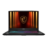 MSI Katana 17HX, 17,3'', 144 Гц, i7, 16 ГБ, 1 ТБ, RTX 5060, ENG, черный - Ноутбук