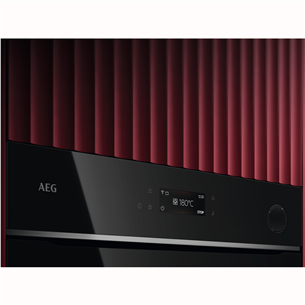 AEG 7000 Series MealAssist with SteamCrisp, 72 л, пиролитическая очистка, черный - Интегрируемый духовой шкаф
