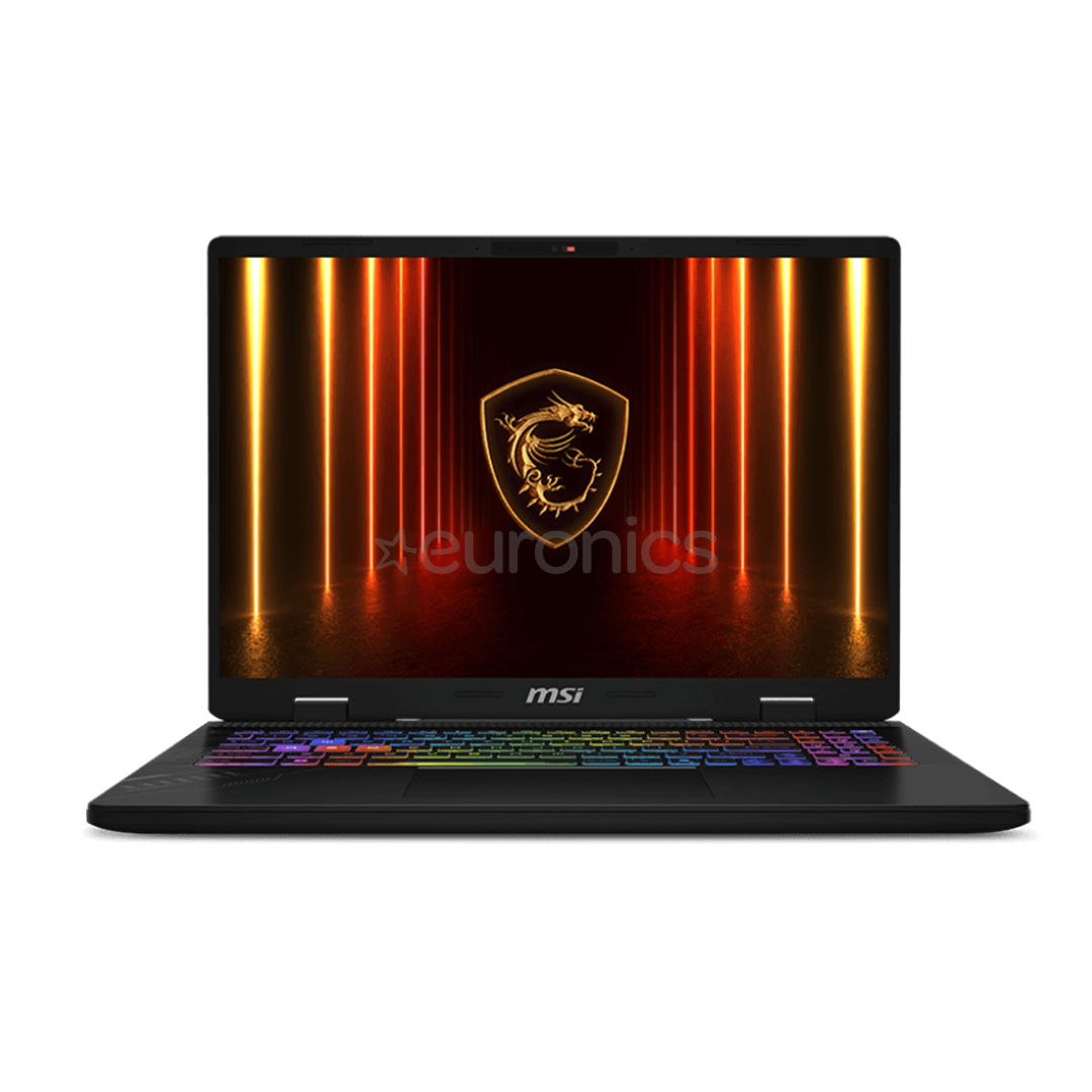 MSI Crosshair 16HX, 16'', QHD+, 240 Гц, Ultra 9, 32 ГБ, 1 ТБ, RTX 5070, ENG, серый - Ноутбук