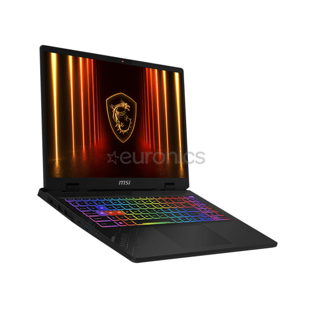 MSI Crosshair 16HX, 16'', QHD+, 240 Гц, Ultra 9, 32 ГБ, 1 ТБ, RTX 5070, ENG, серый - Ноутбук