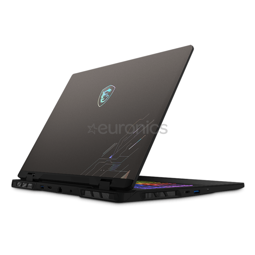 MSI Crosshair 16HX, 16'', QHD+, 240 Гц, Ultra 9, 32 ГБ, 1 ТБ, RTX 5070, ENG, серый - Ноутбук