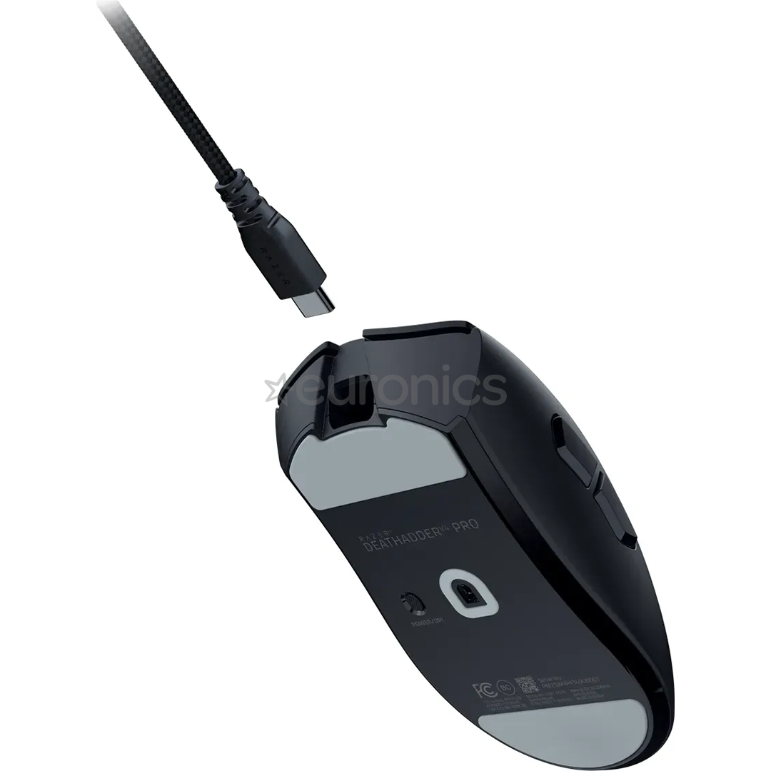 Razer DeathAdder V4 Pro, must - Juhtmevaba hiir