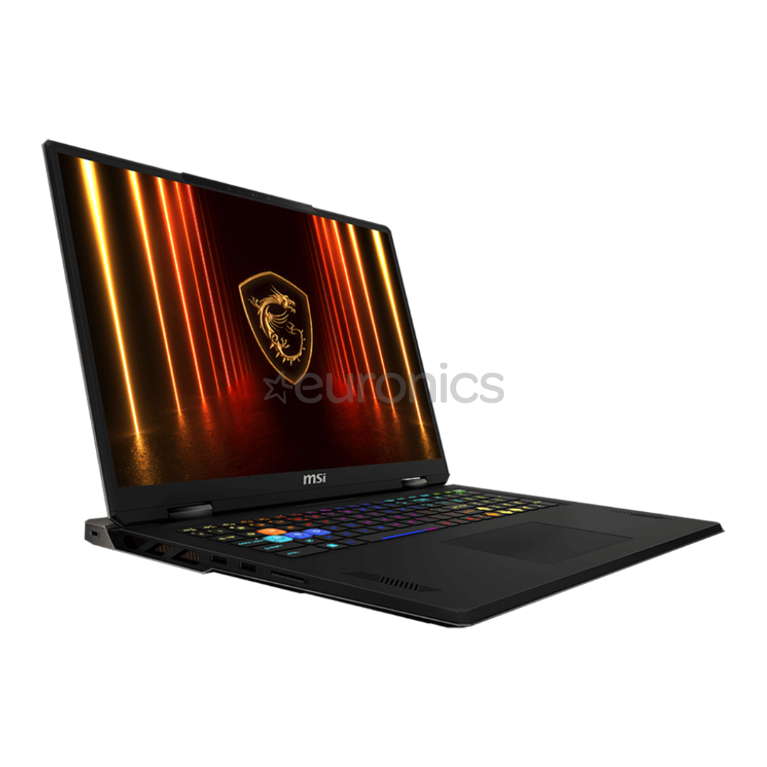 MSI Vector 18 HX, 18'', QHD+, 240 Hz, Ultra 9, 32 GB, 2 TB, RTX 5070 Ti, ENG, cosmos gray - Notebook