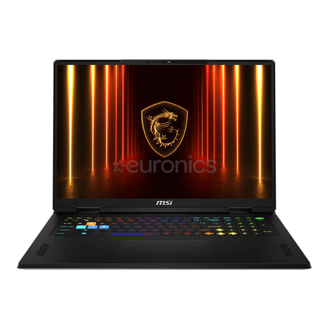 MSI Vector 18 HX, 18'', QHD+, 240 Hz, Ultra 9, 32 GB, 2 TB, RTX 5080, ENG, hall - Sülearvuti