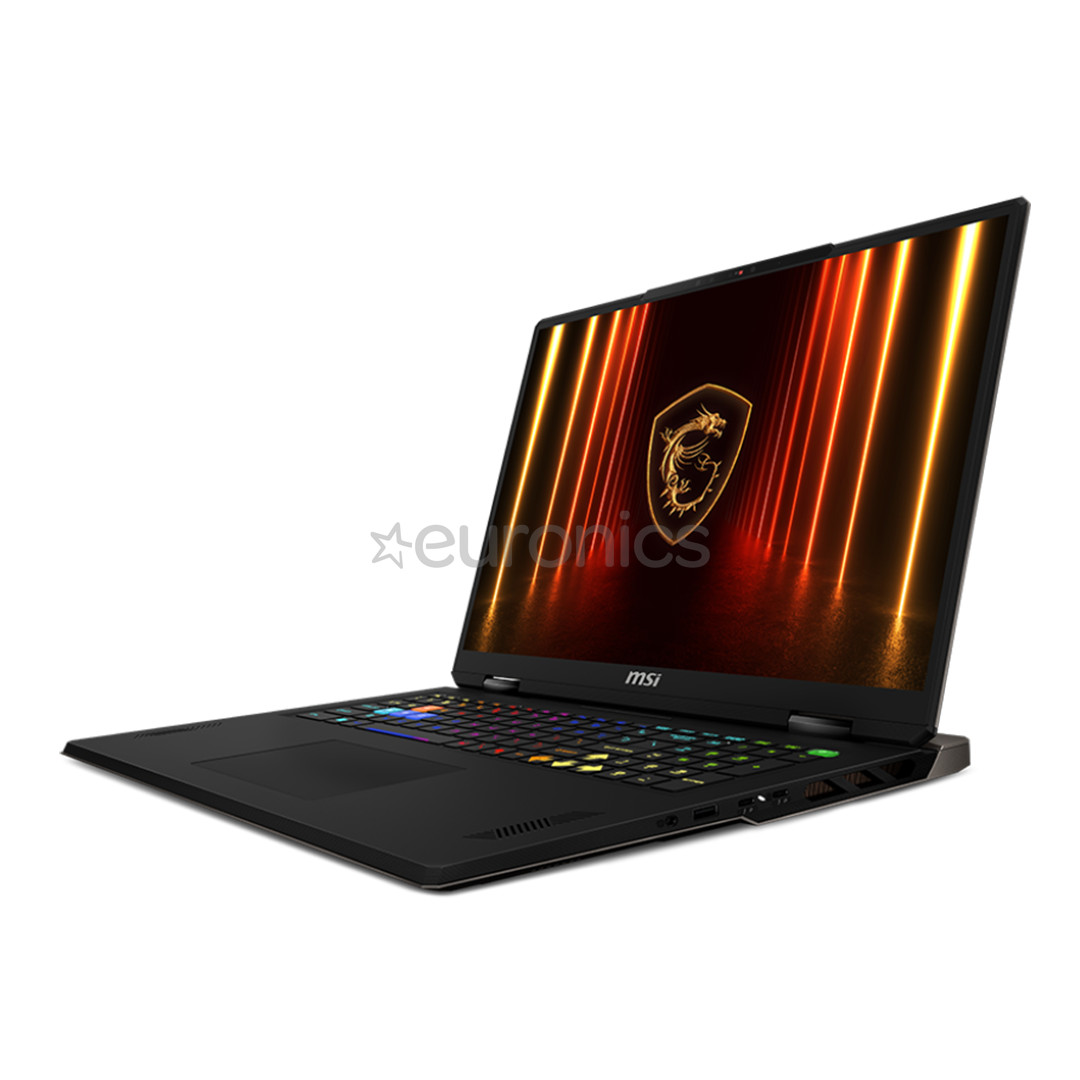 MSI Vector 18 HX, 18'', QHD+, 240 Hz, Ultra 9, 32 GB, 2 TB, RTX 5080, ENG, hall - Sülearvuti