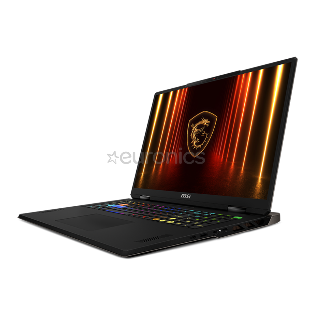 MSI Vector 18 HX, 18'', QHD+, 240 Hz, Ultra 9, 32 GB, 2 TB, RTX 5090, ENG, cosmos gray - Notebook