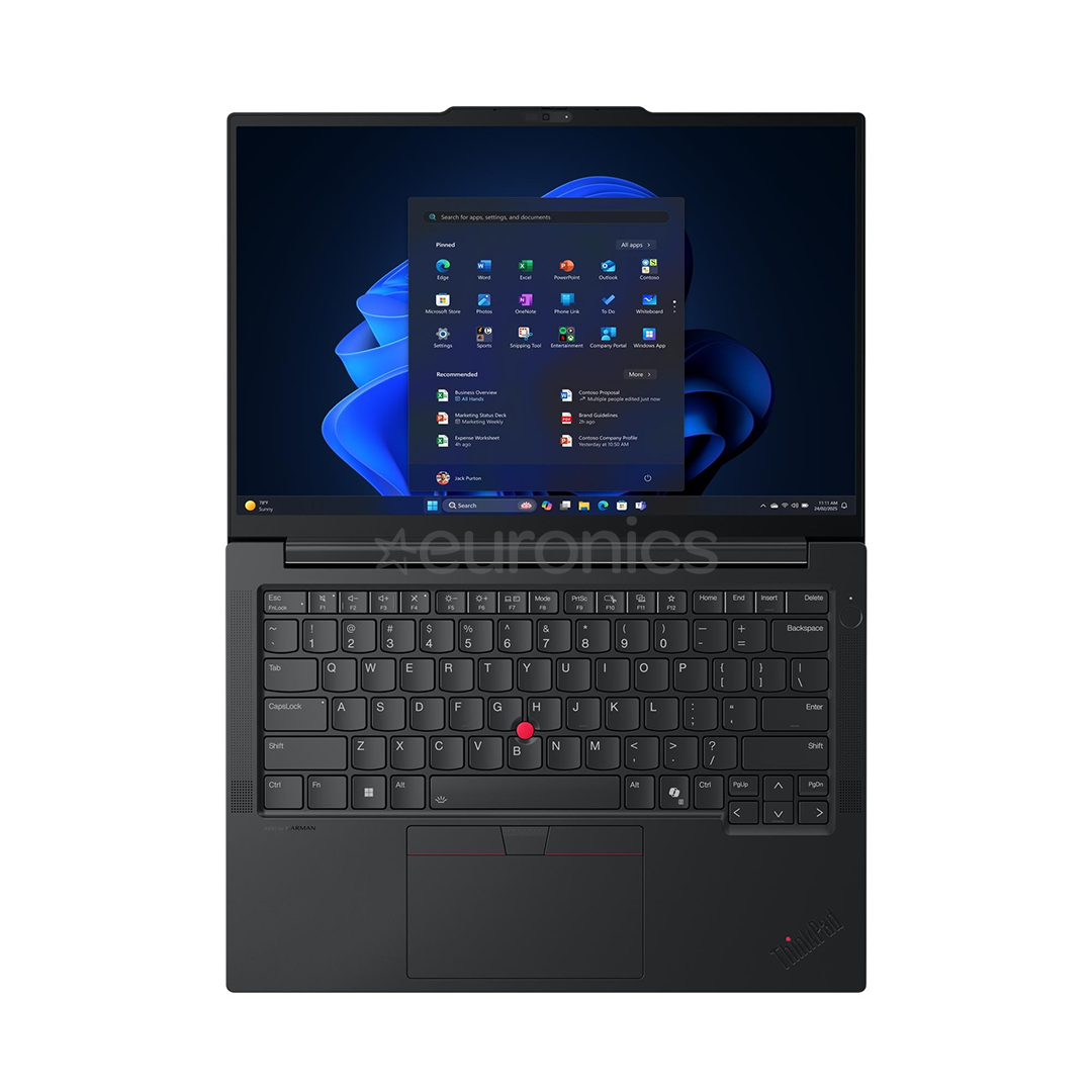 Lenovo ThinkPad E14 Gen 7, 14'', WUXGA, Ryzen 5, 16 GB, 512 GB, W11P, ENG, black - Notebook