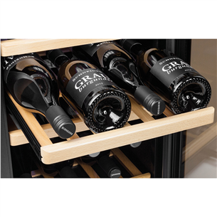 Caso WineExclusive 12, 12 бутылок, высота 52 см, черный - Винный шкаф