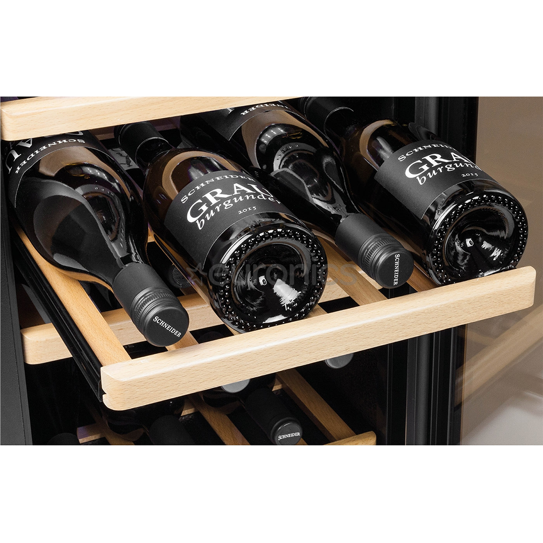 Caso WineExclusive 12, 12 бутылок, высота 52 см, черный - Винный шкаф