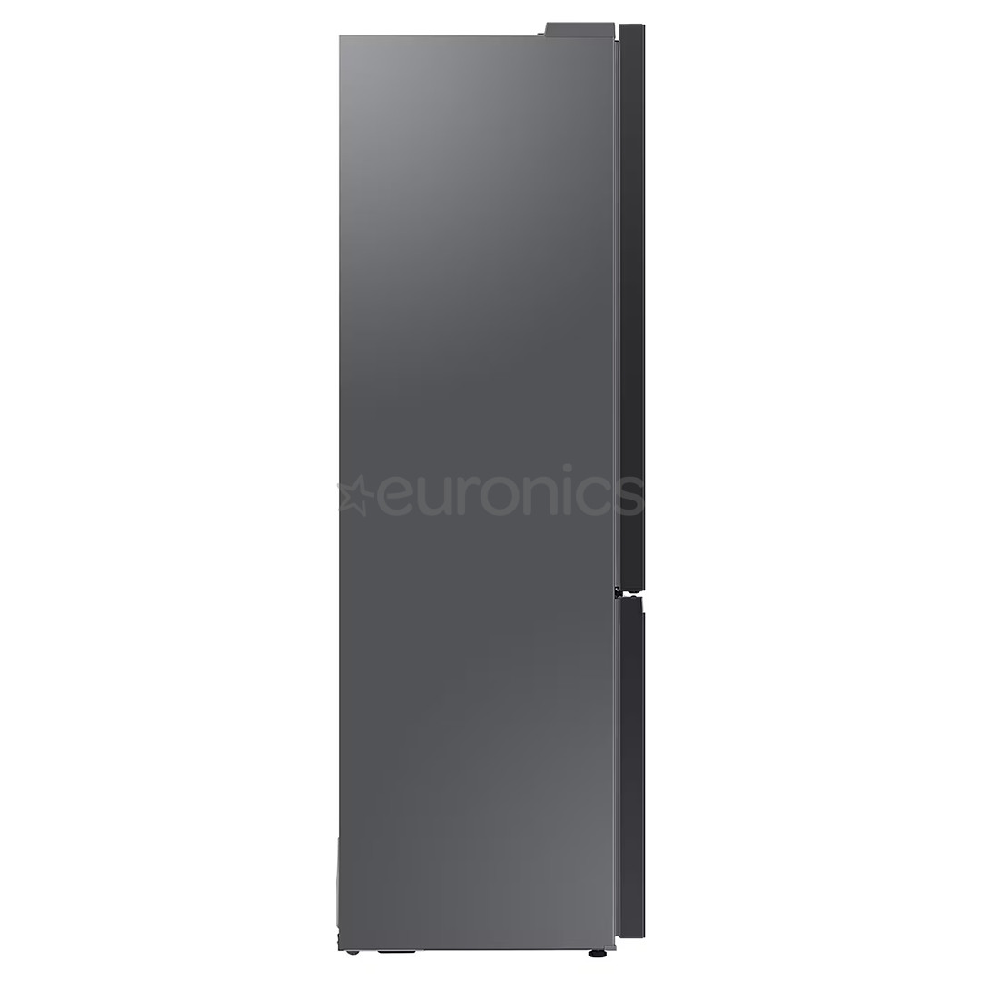 Samsung BeSpoke, 390 л, высота 203 см, черный - Холодильник