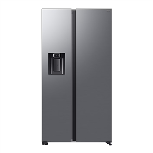 Samsung Bespoke AI, NoFrost, 640 л, высота 179 см, серебристый - SBS-холодильник RS70F64KETEO