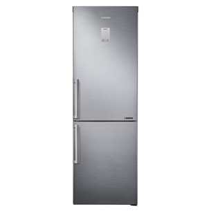 Samsung, NoFrost, height 185 cm, 339 L, silver - Refrigerator RB33J3515S9/EF