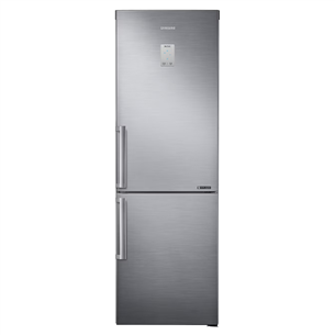 Samsung, NoFrost, 339 L, 185 cm, hõbedane - Külmik RB33J3515S9/EF