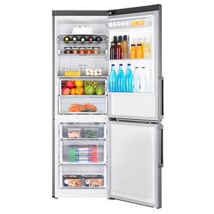 Samsung, NoFrost, 339 L, 185 cm, hõbedane - Külmik