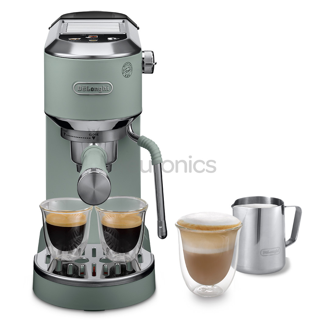DeLonghi Dedica Duo, roheline - Manuaalne espressomasin