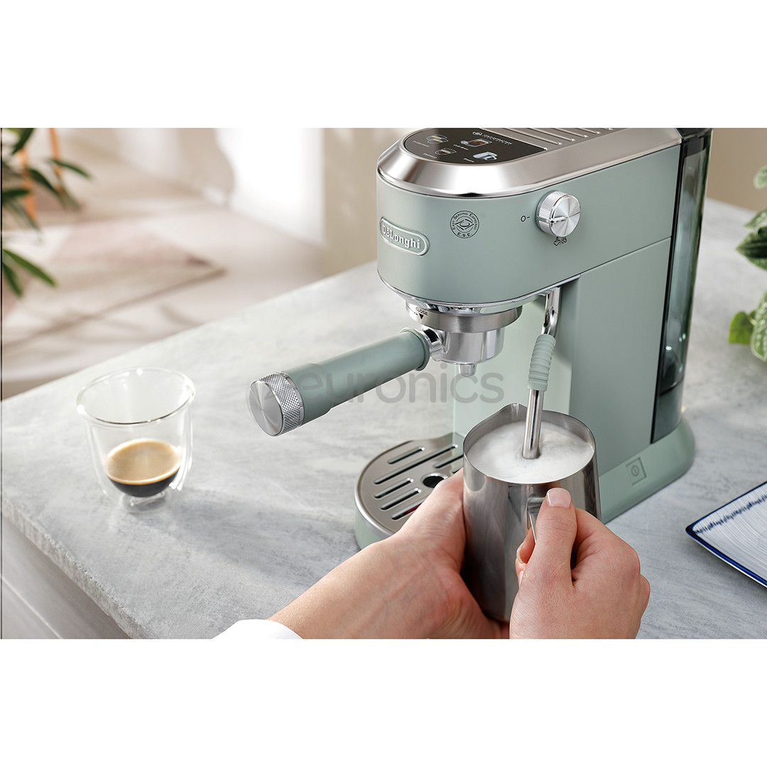 DeLonghi Dedica Duo, roheline - Manuaalne espressomasin