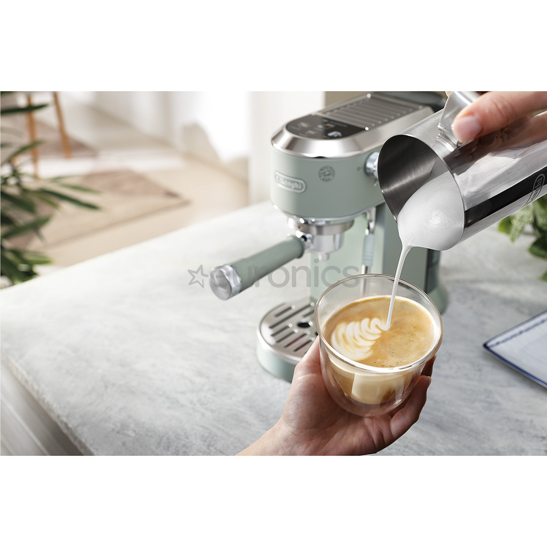 DeLonghi Dedica Duo, roheline - Manuaalne espressomasin