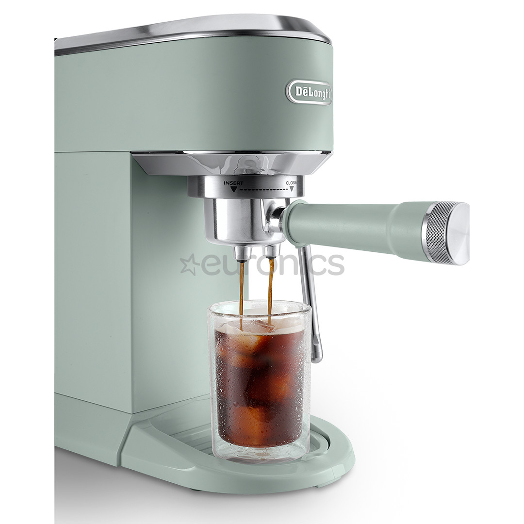 DeLonghi Dedica Duo, roheline - Manuaalne espressomasin