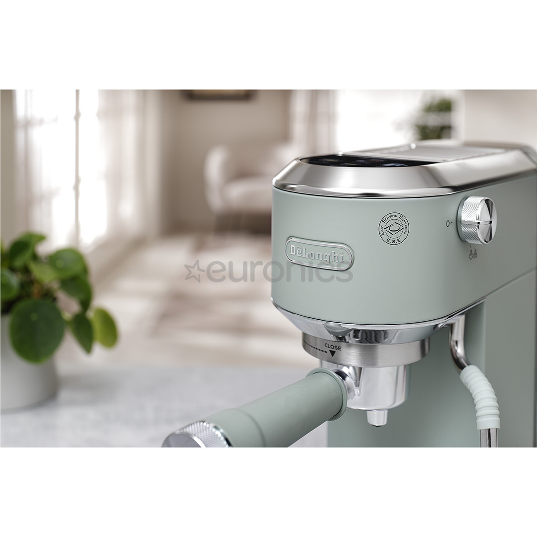 DeLonghi Dedica Duo, roheline - Manuaalne espressomasin