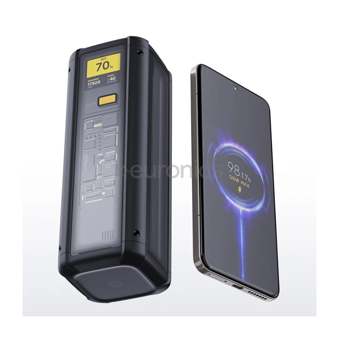 Xiaomi HyperCharge, 24500 mAh, 212 W, black - Power bank
