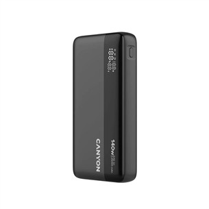 Canyon OnPower 240, 25000 mAh, tumehall - Akupank