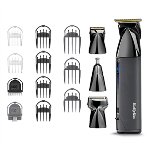 BaByliss Super-X Metal, 15-ühes, must - Trimmeri komplekt MT991E