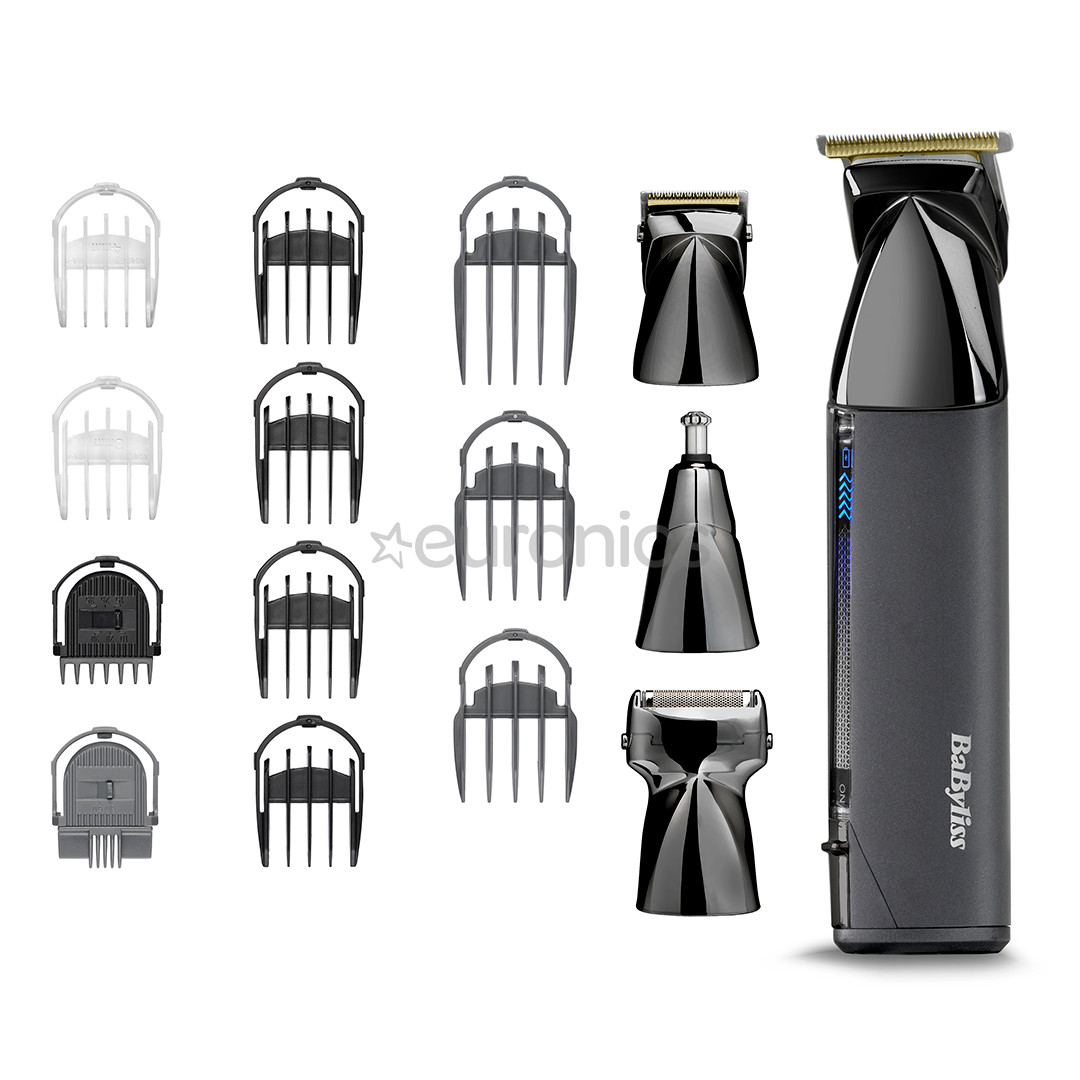 BaByliss Super-X Metal, 15 in 1, black - Trimmer set