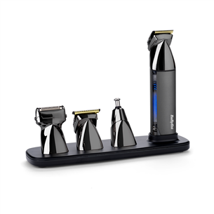 BaByliss Super-X Metal, 15-ühes, must - Trimmeri komplekt