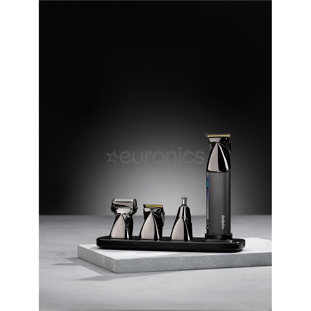 BaByliss Super-X Metal, 15-ühes, must - Trimmeri komplekt