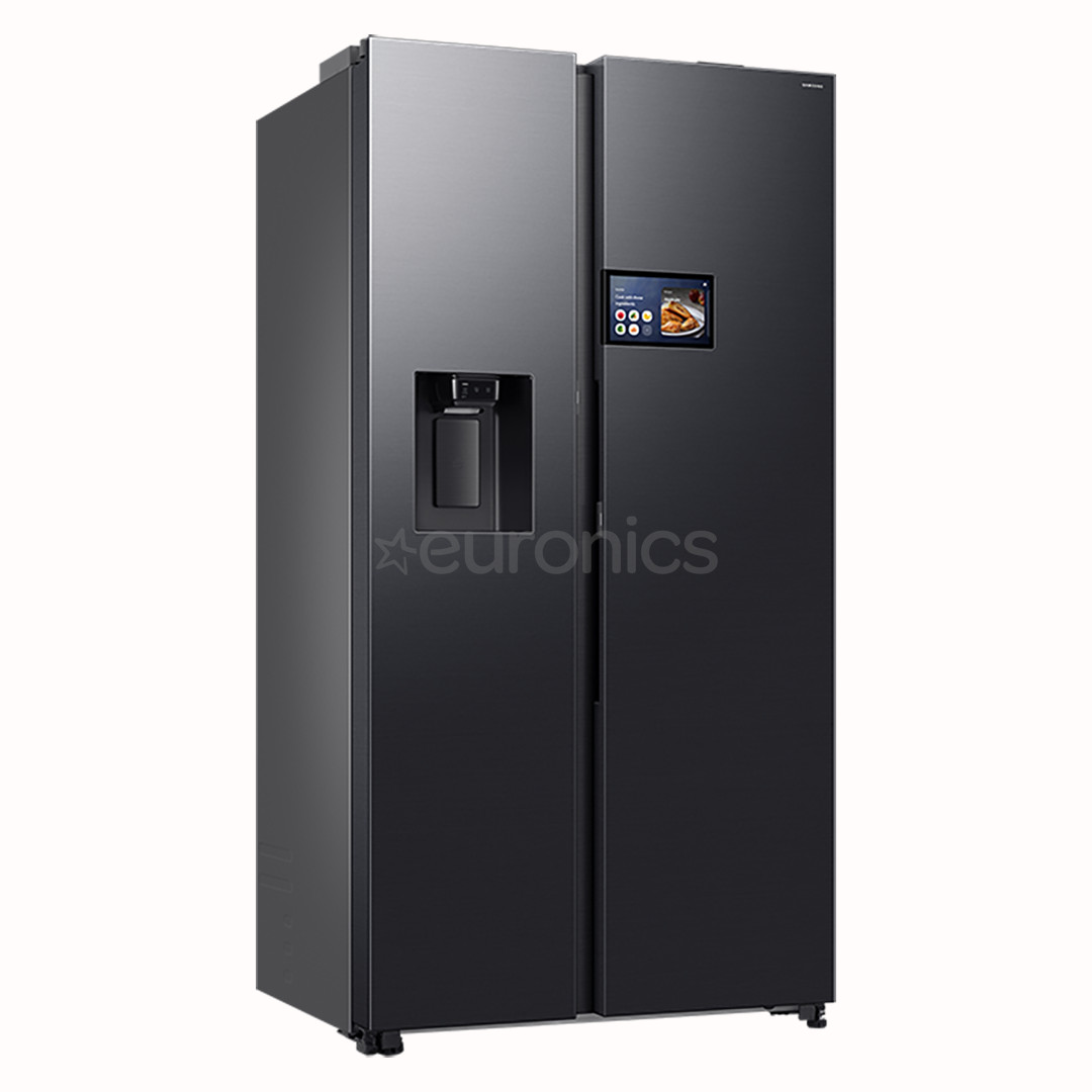 Samsung Bespoke AI Home, NoFrost, 621 L, height 179 cm, black - SBS-refrigerator