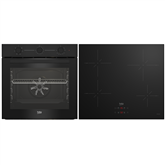 Beko, 72 L, must - Integreeritav ahi + induktsioonpliidiplaat
